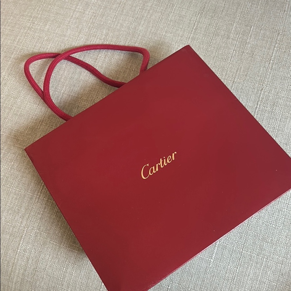 Small Cartier shopping bag